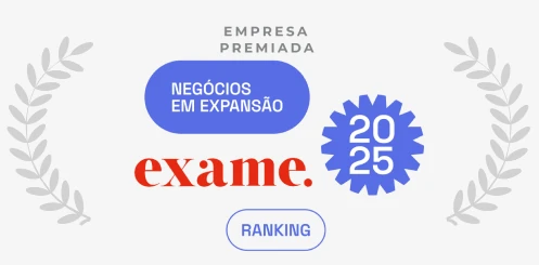 Empresa premiada em Negócios em Expansão — Exame Ranking 2025