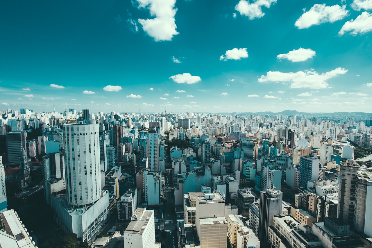 Mirante na capital paulista